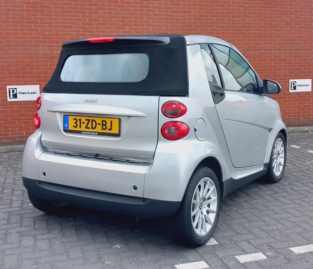 smart forTwo 1.0 52KW CABRIO Automaat Passion Grijs - 2