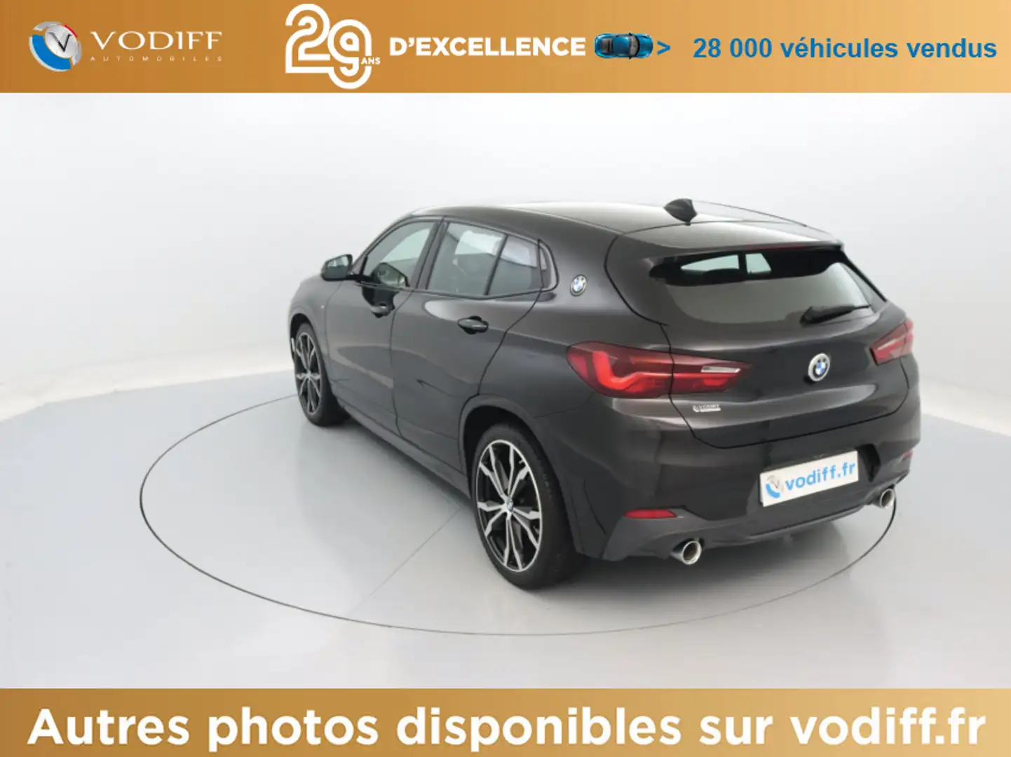 BMW X2 sDRIVE 18D 150 CV M SPORT AUTOMATIQUE Schwarz - 2