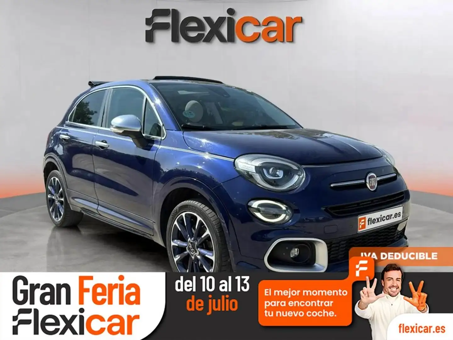 Fiat 500X 1.3 Firefly S&S Dolcevita Sport DCT 4x2 Bleu - 1