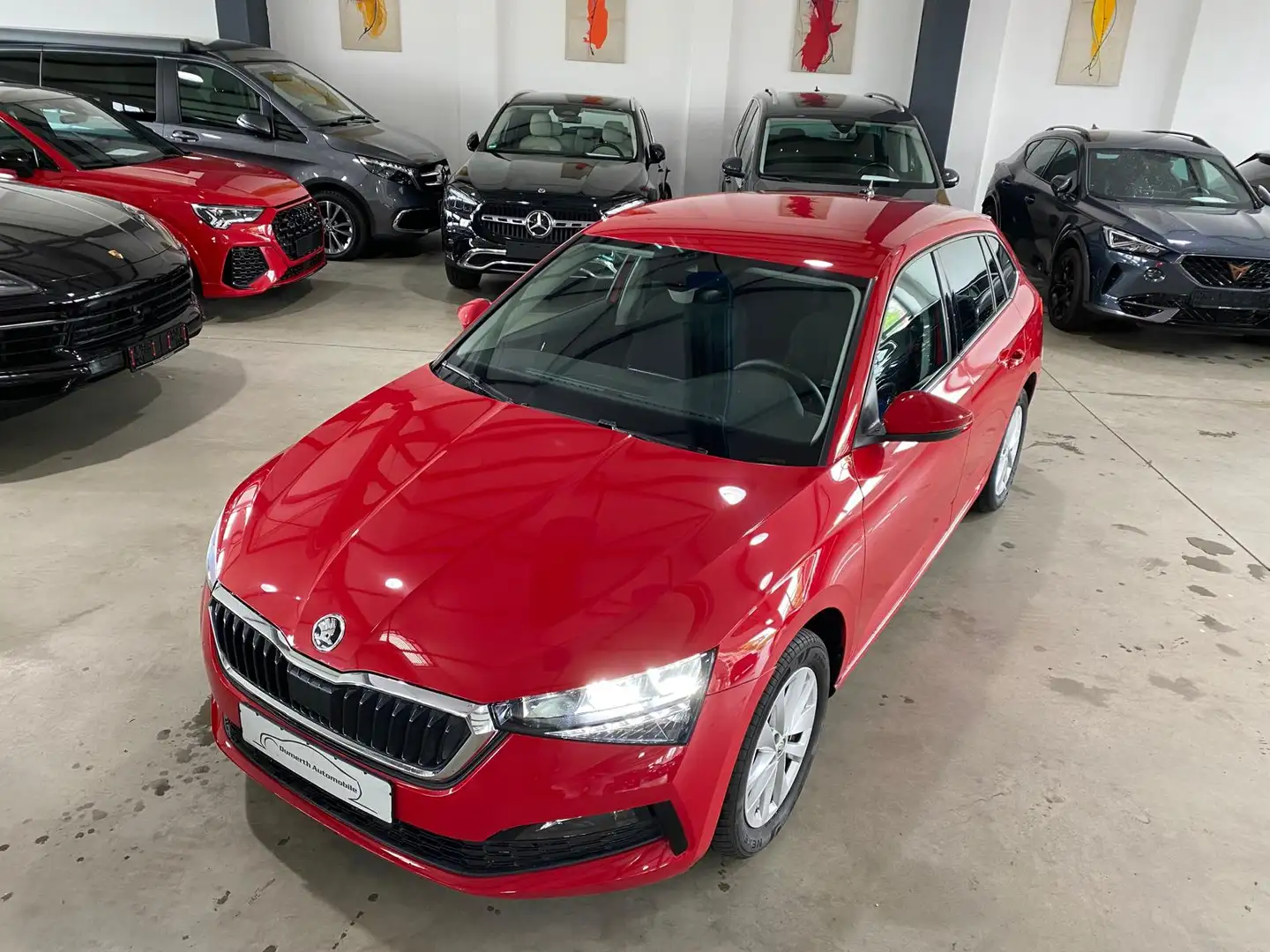 Skoda Scala 1.0 TSI 110PS/LED/Kamera/Carplay/Alu/1Hd. Rot - 2