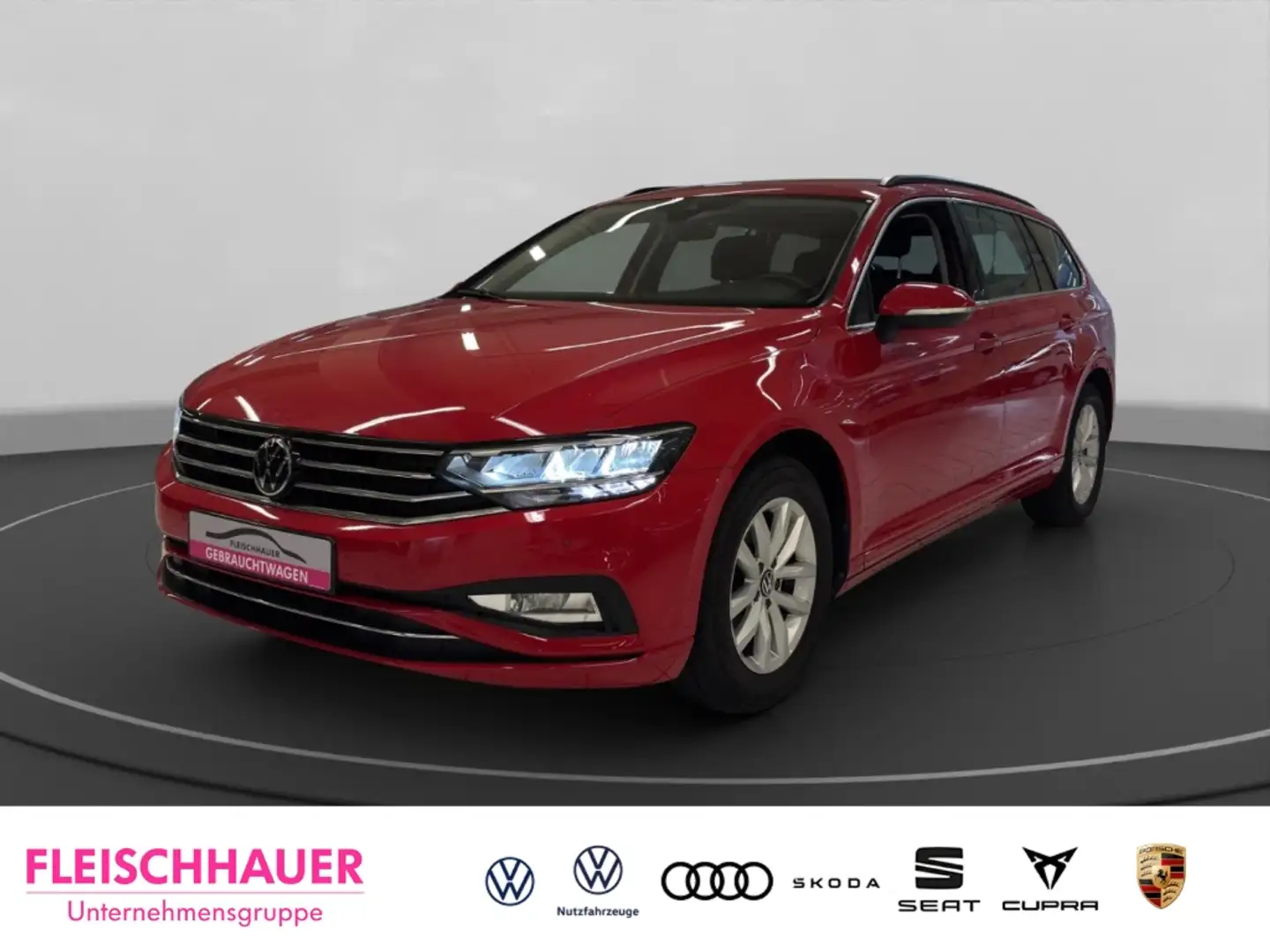Volkswagen Passat Variant 2.0 TDI Business Navi+LED+Kamera+VC+ACC Rot - 1