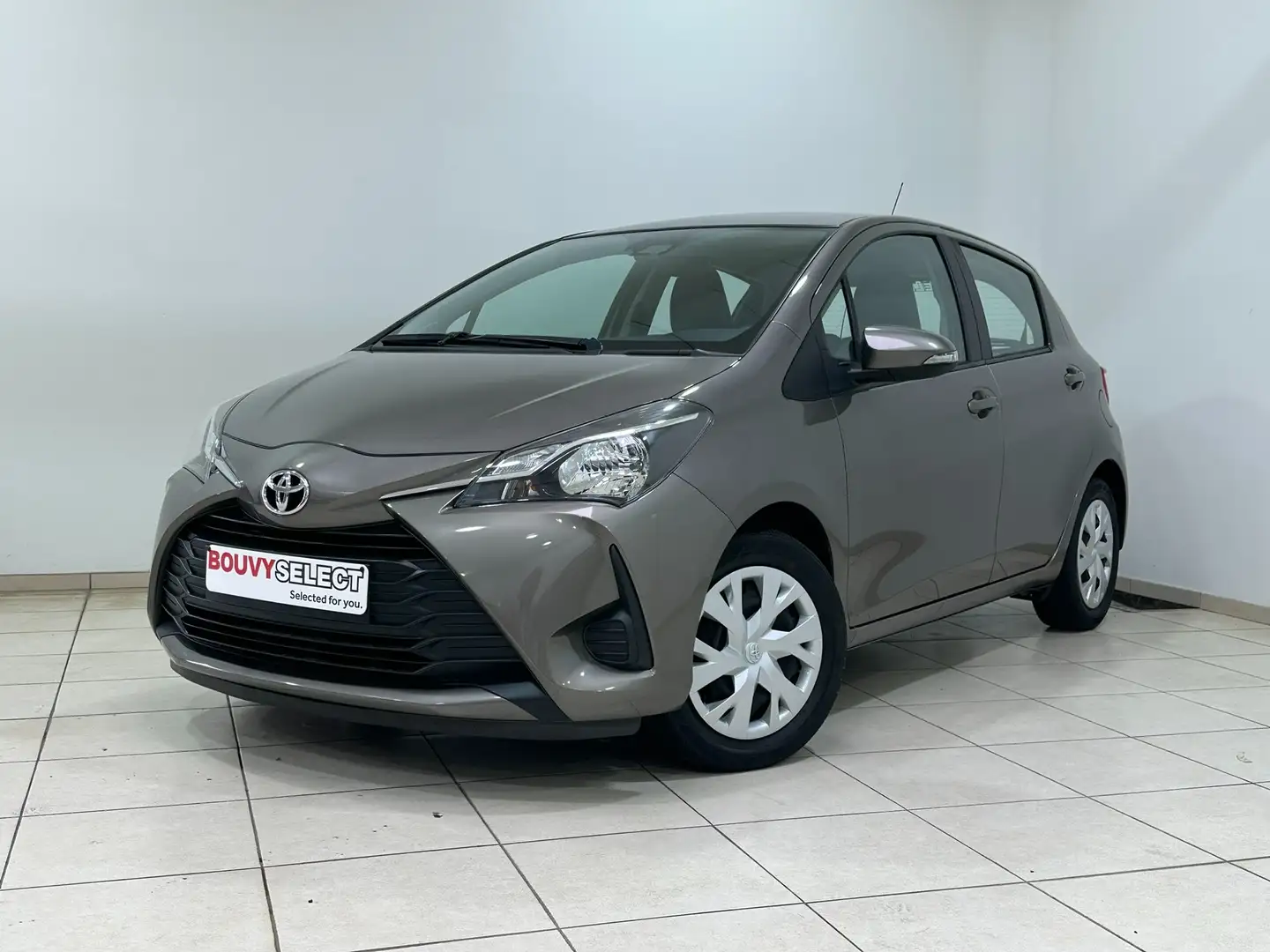 Toyota Yaris 1.0 VVT-i 72CV *CLIM**BLUETOOTH*ATTACHE REM Brun - 1