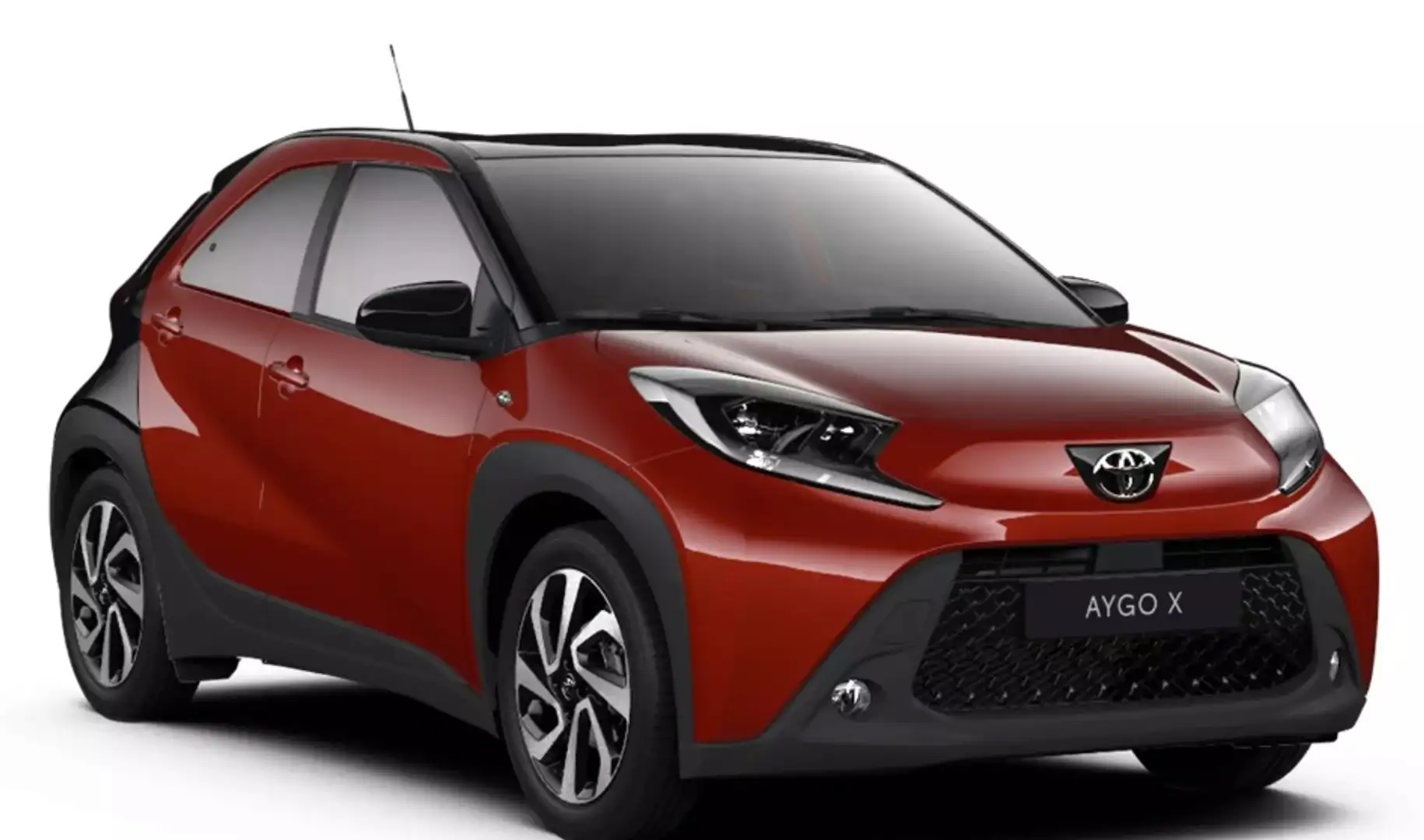 Toyota Aygo 1.0 Teamplayer **schnell verfügbar** Rood - 1