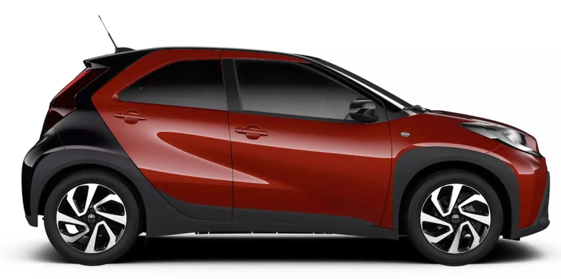 Toyota Aygo 1.0 Teamplayer **schnell verfügbar** Rood - 2
