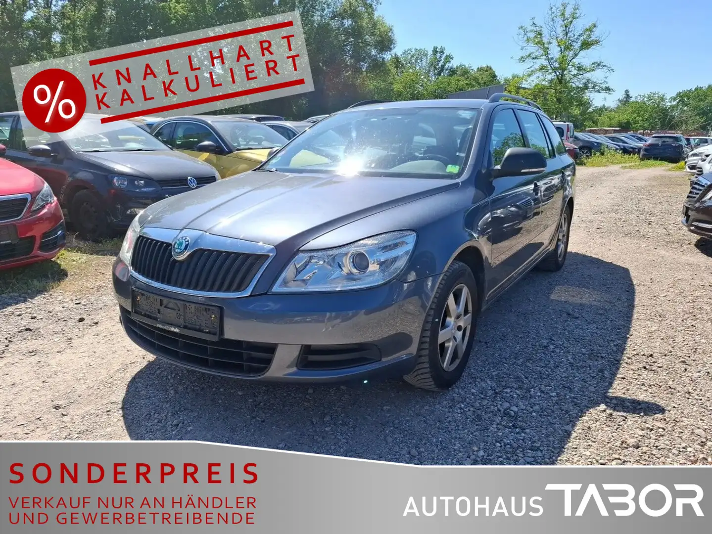 Skoda Octavia Combi 1.4 TSI Ambition Climatic AHK PDC Grau - 1