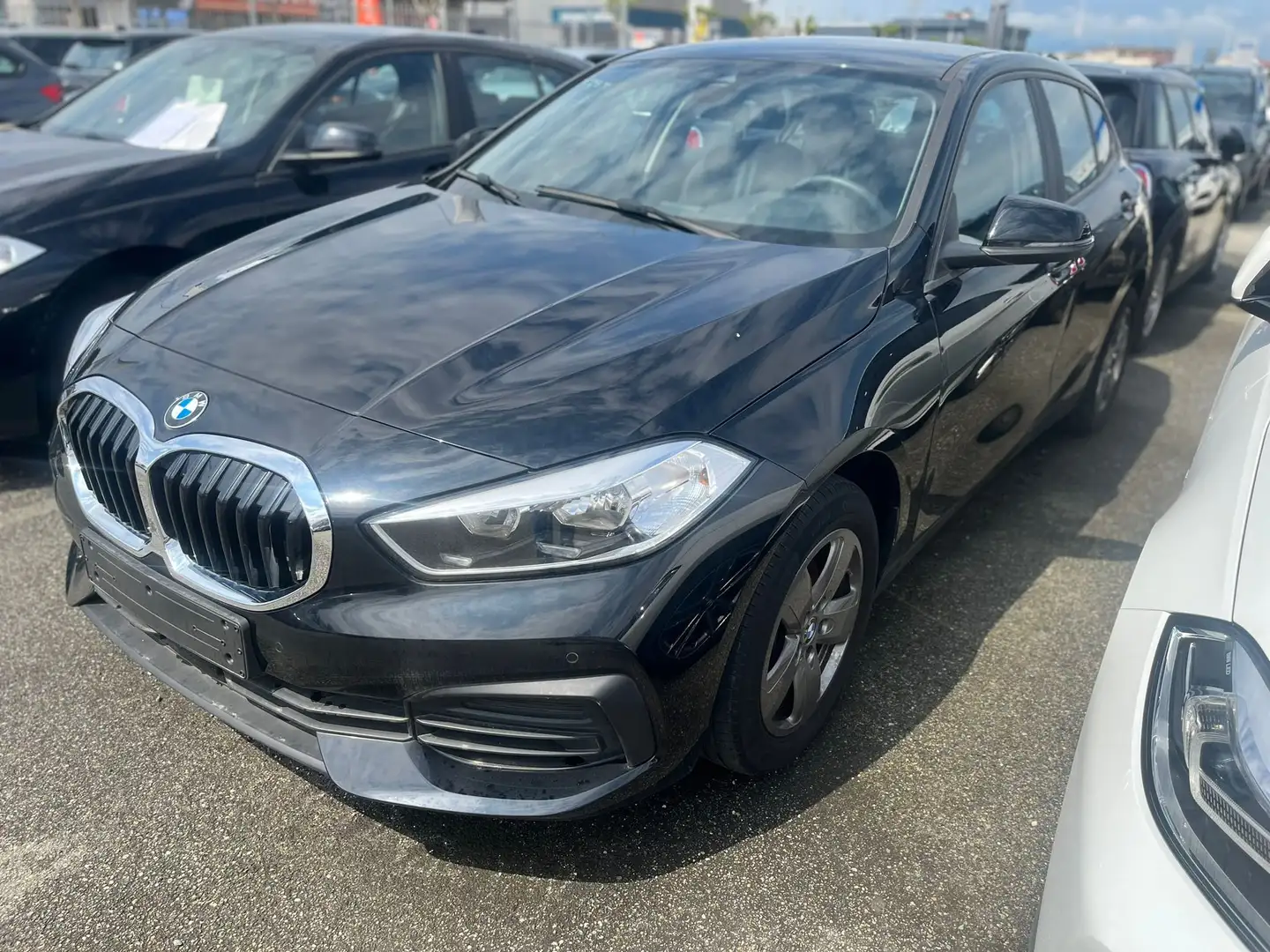 BMW 118 I 5p Advantage Aut. Navi Nero - 2