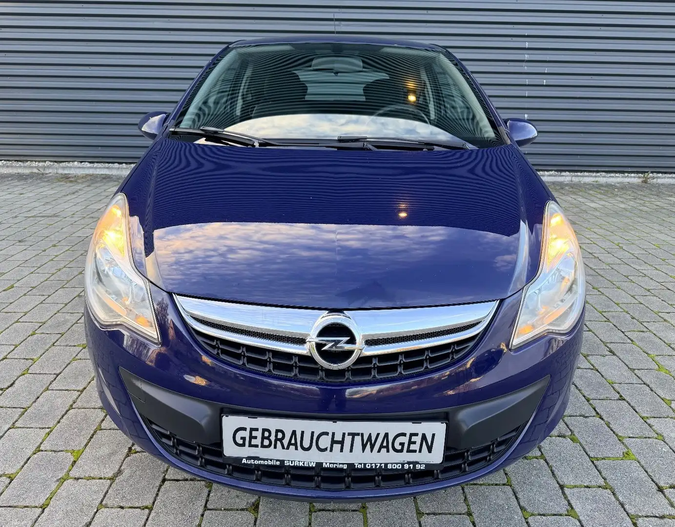 Opel Corsa D 1.2 Ltr.-Selection/Klima/Euro5/TÜV:08/27 Blu/Azzurro - 2
