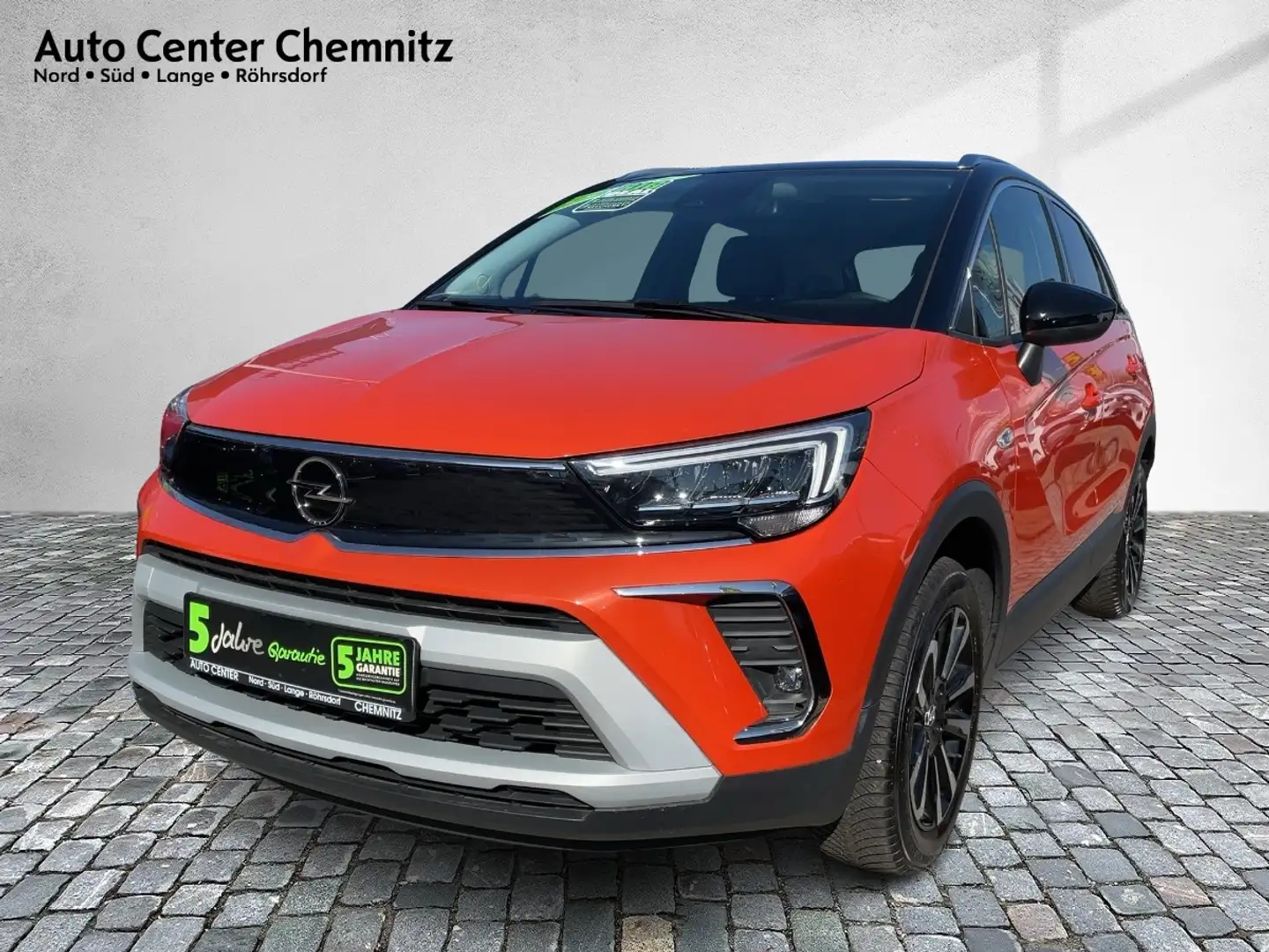 Opel Crossland 1.2 Elegance LED/Teilleder/Ergo/KlimaA Portocaliu - 2