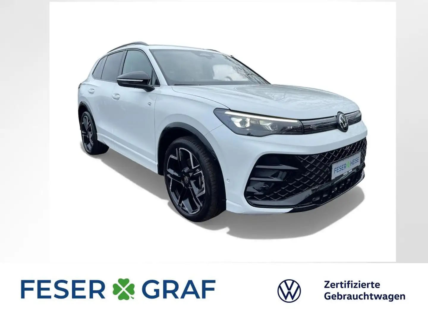 Volkswagen Tiguan R-Line BlackStyle 2.0 TDI IQ-LED AreaView Weiß - 1