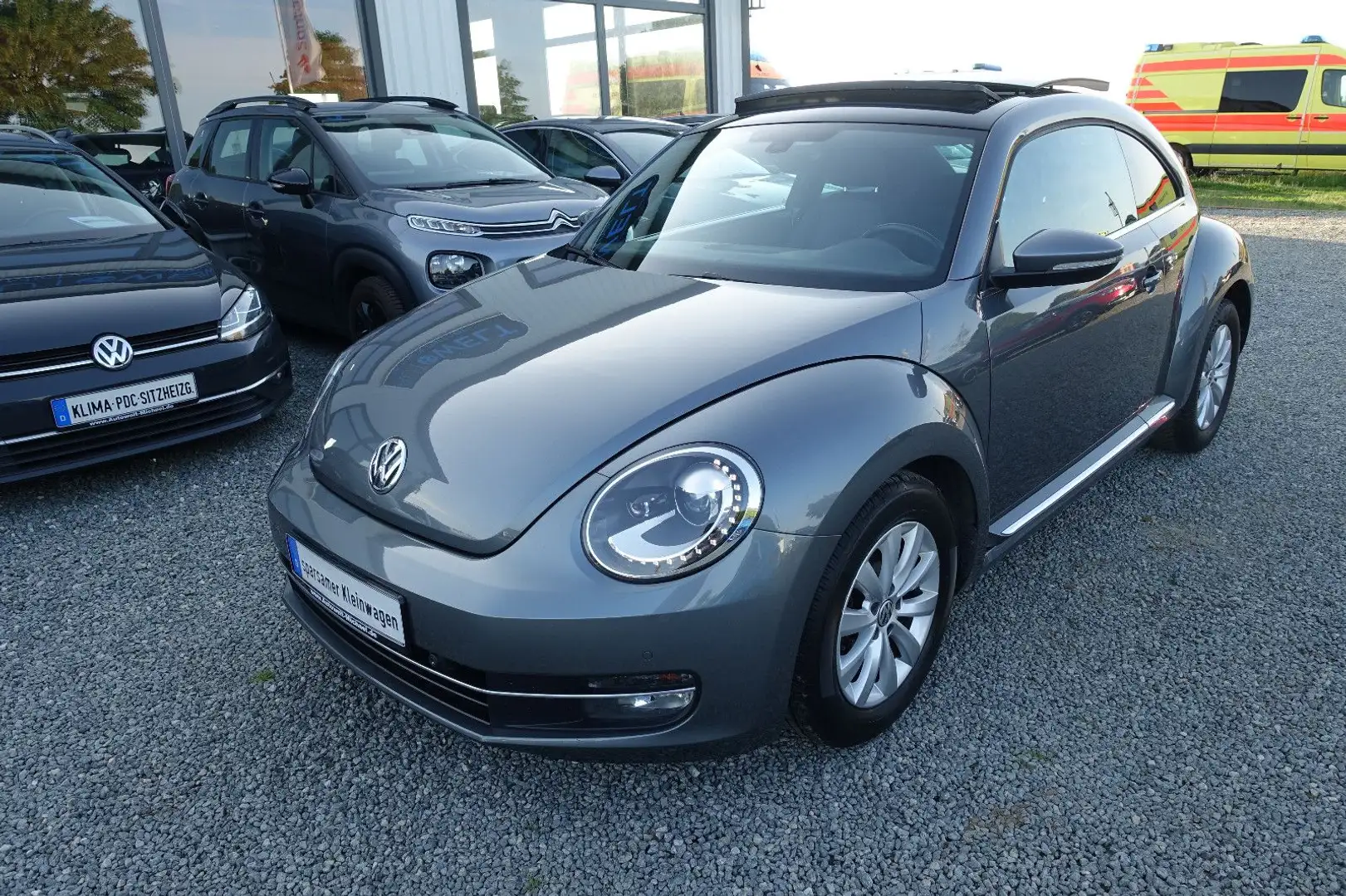 Volkswagen Beetle 1.2 TSI PANORAMA KLIMA SITZH XEN TÜV 5/27 Grau - 2