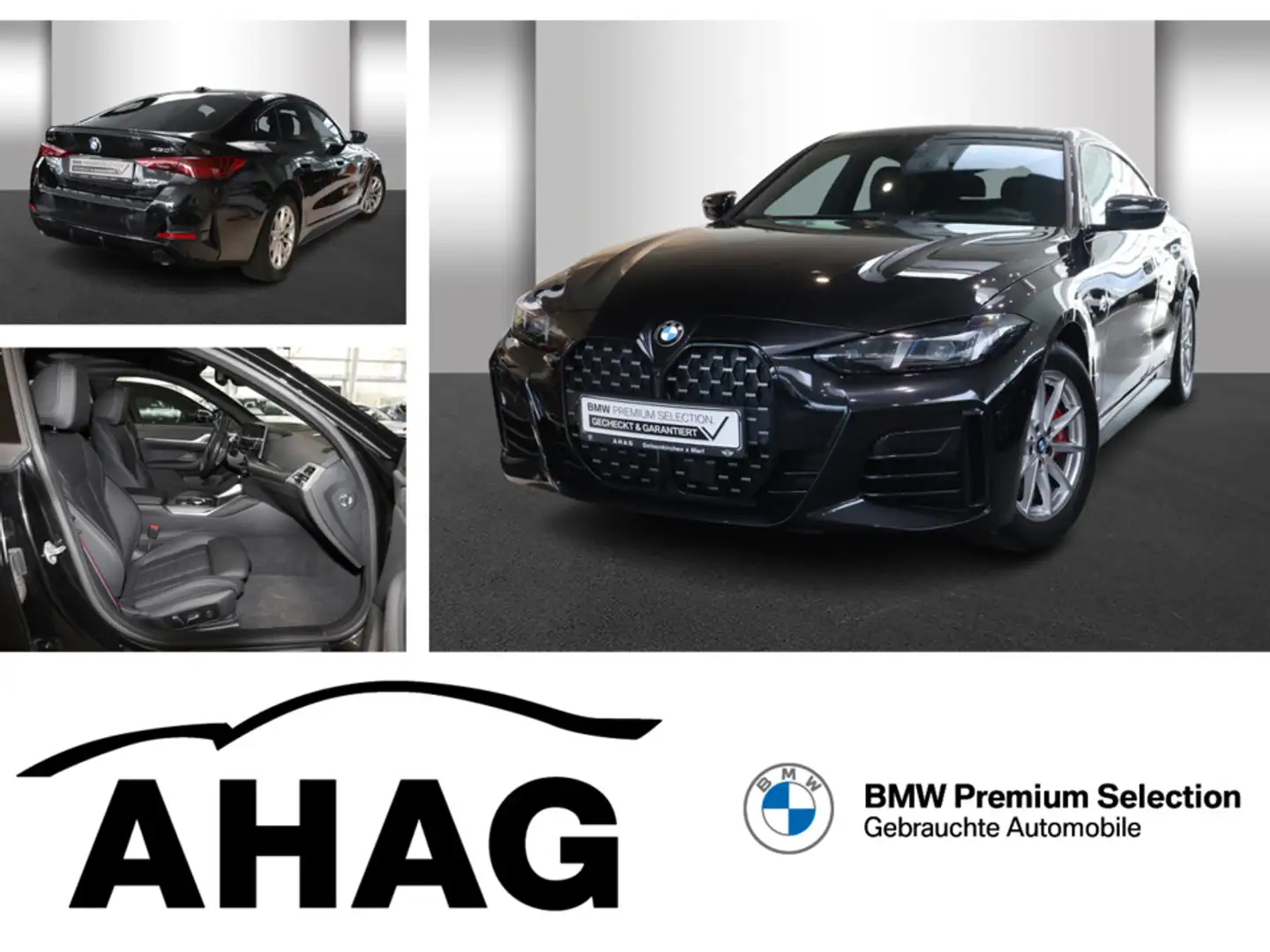 BMW 430 i xDrive Gran Coupe M Sportpaket Sport Aut. Schwarz - 1