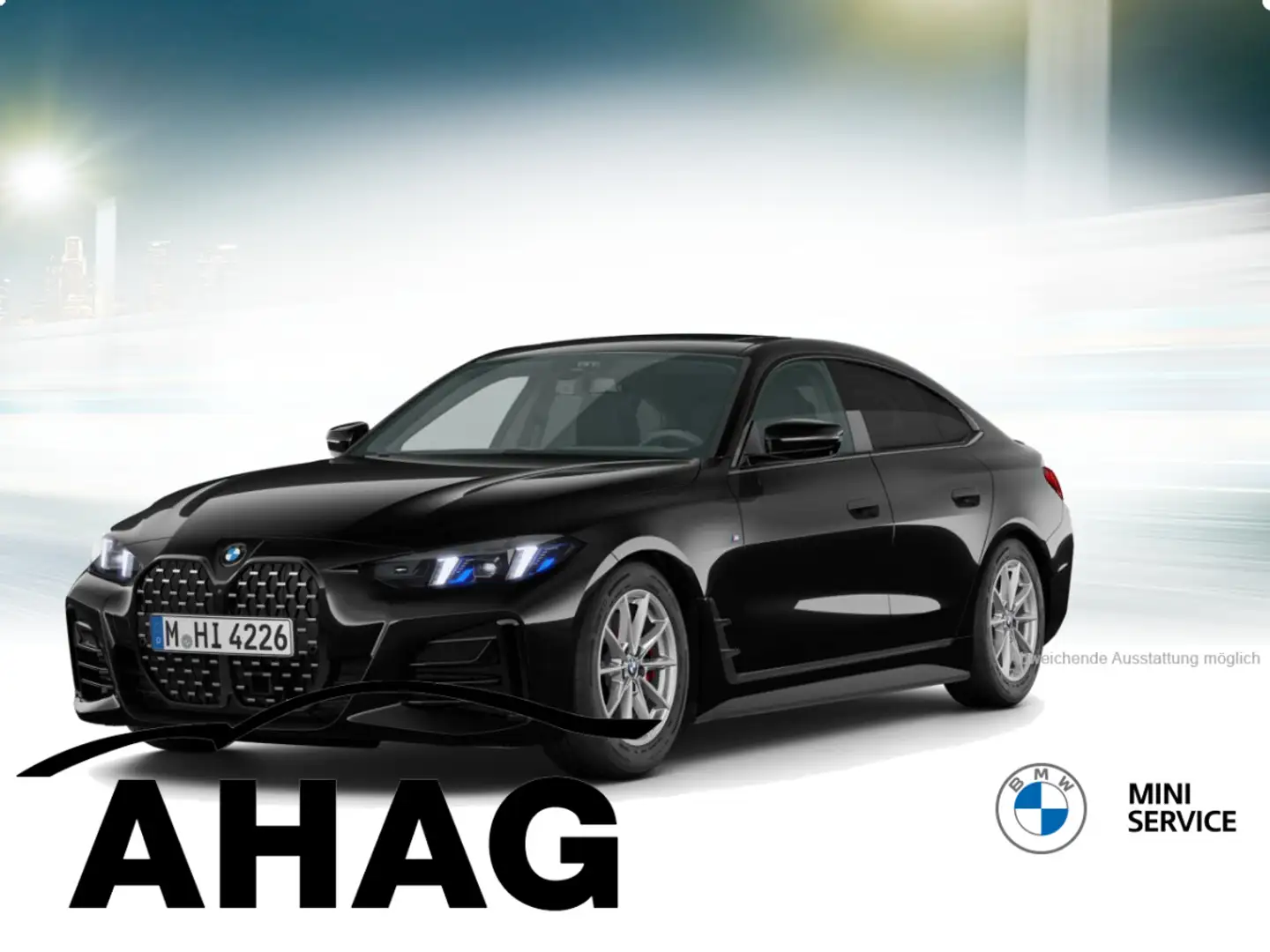 BMW 430 i xDrive Gran Coupe M Sportpaket Sport Aut. Schwarz - 2