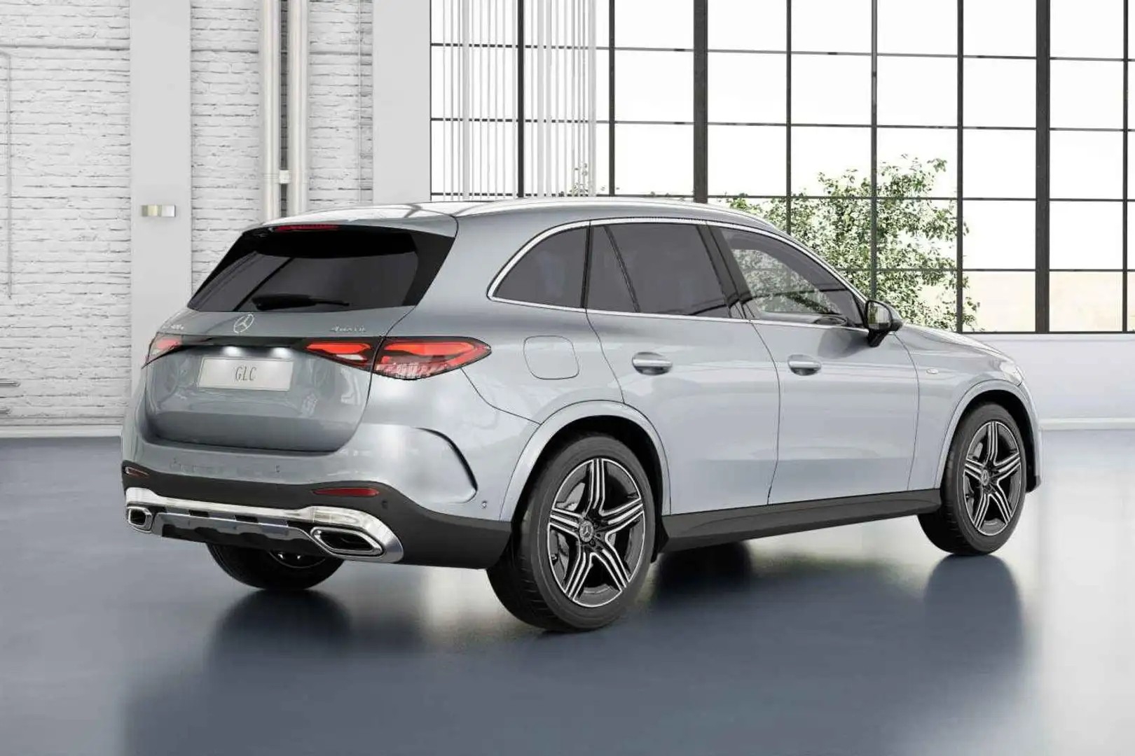 Mercedes-Benz GLC 400 GLC 400e Automaat 4MATIC Sport Edition | AMG Premi Zilver - 2