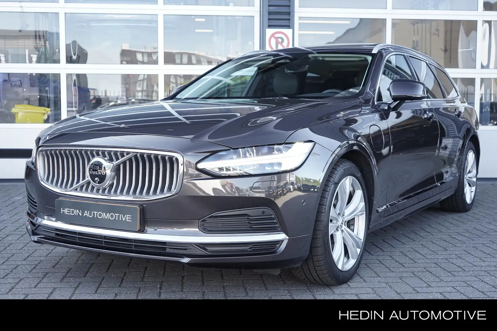 Volvo V90 2.0 T8 Plug-in hybrid AWD Plus Bright Elektrisch g Gris - 1