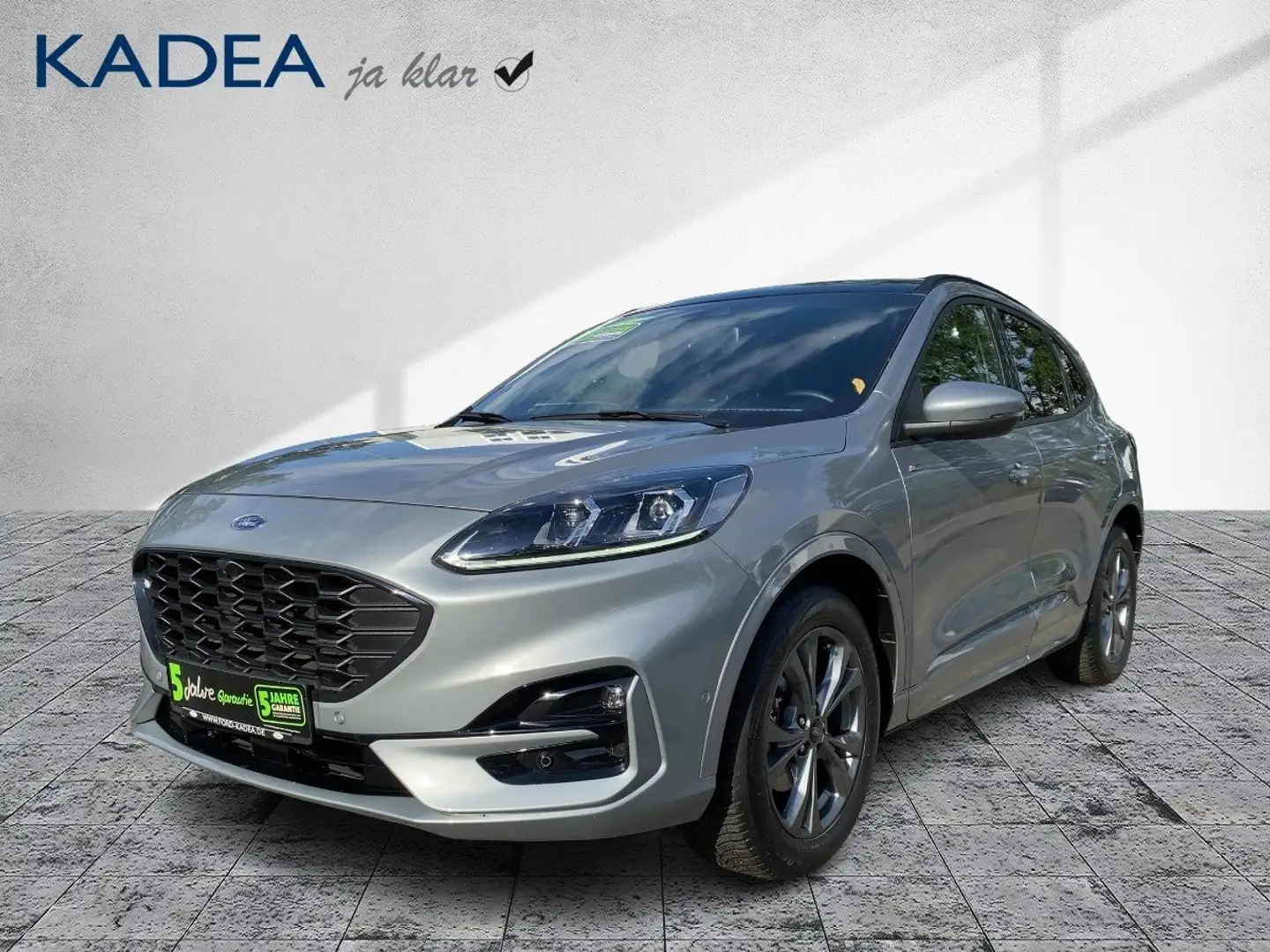 Ford Kuga 1.5 EcoBoost ST-Line X ACC+AHK+LED+Navi+PANO Silber - 2