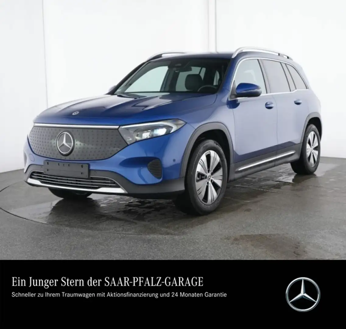 Mercedes-Benz EQB 300 EQB 300 4M PROGRESSIVE*MEMORY*CARPLAY*R-KAM*TOTW Blau - 1