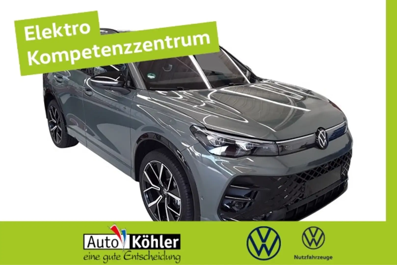 Volkswagen Tiguan R-Line eHybrid Matrix/Pano/CarPlay/Black Grün - 1