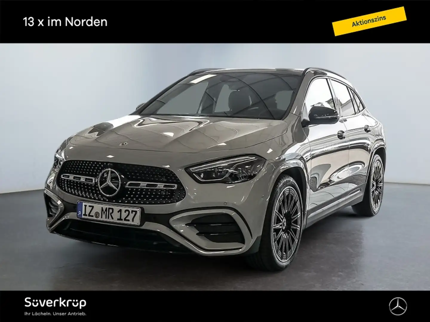 Mercedes-Benz GLA 200 d AMG NIGHT MULTI AHK DISTR KAMERA PANO Grau - 1