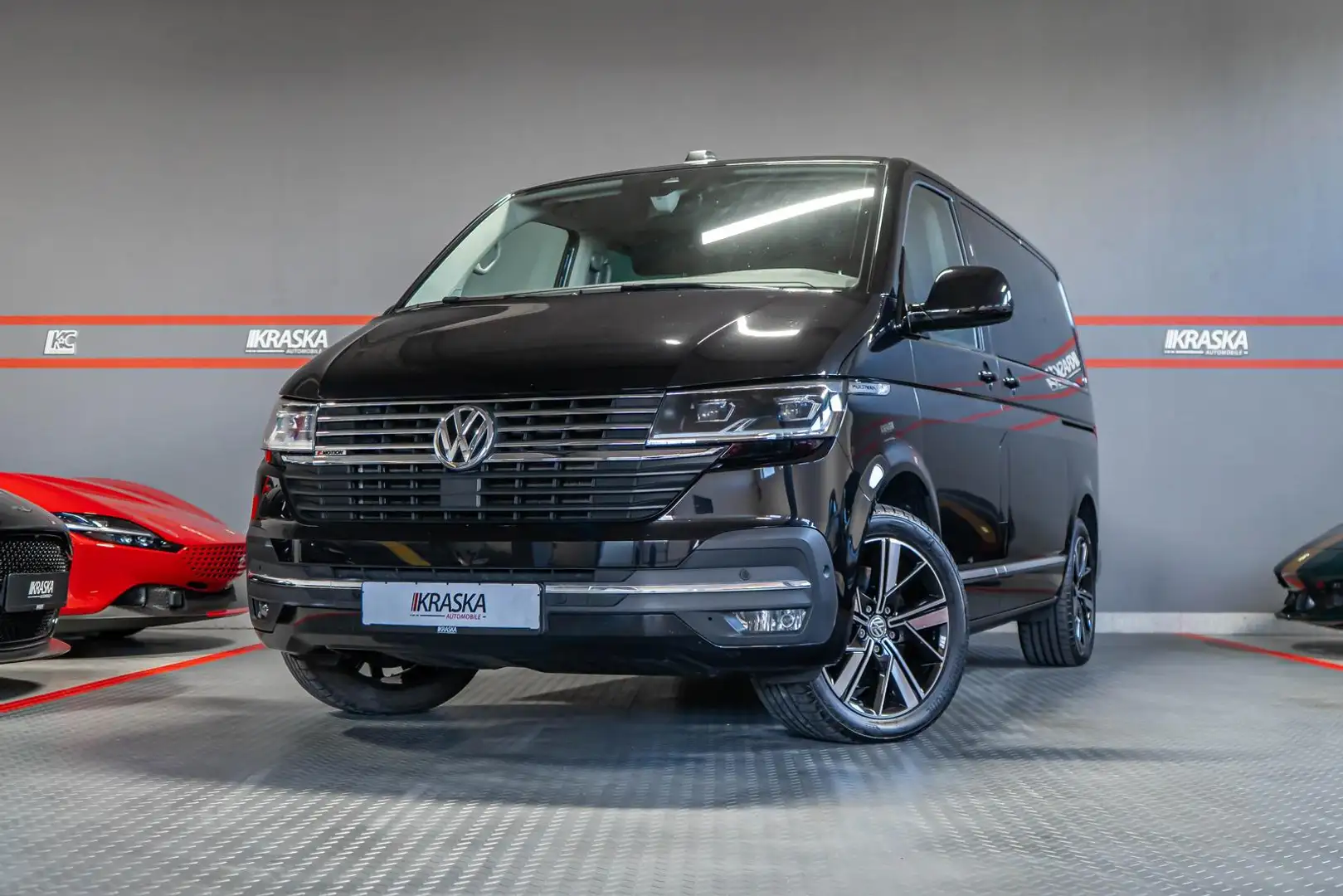 Volkswagen T6.1 Multivan 2.0 TDI Exclusive 4M AHK RFK STHZ Negro - 2