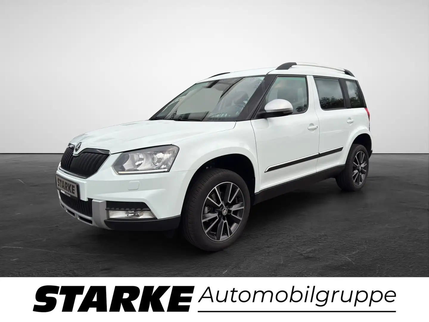 Skoda Yeti 2.0 TDI 4x4 Ambition Outdoor Weiß - 2