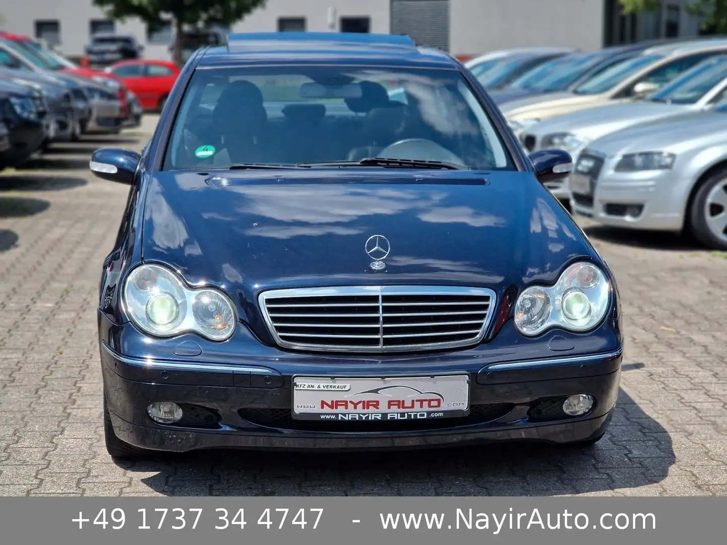 Mercedes-Benz C 320 C320 4Matic|Autmtk|Navi|Xenon|Leder|PDC|S-Dach Blau - 2