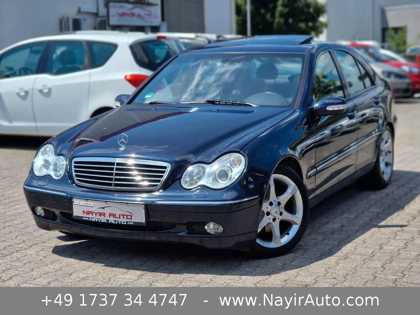 Mercedes-Benz C 320 C320 4Matic|Autmtk|Navi|Xenon|Leder|PDC|S-Dach Blau - 1