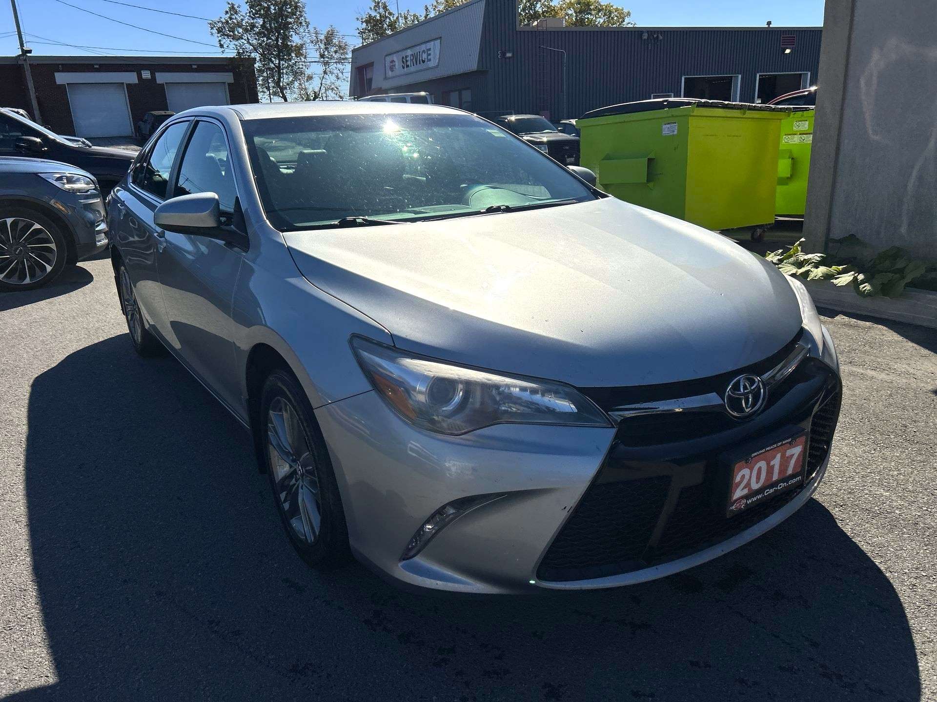 Silver 2017 Toyota Camry Sedan Front-Wheel Drive Automatic