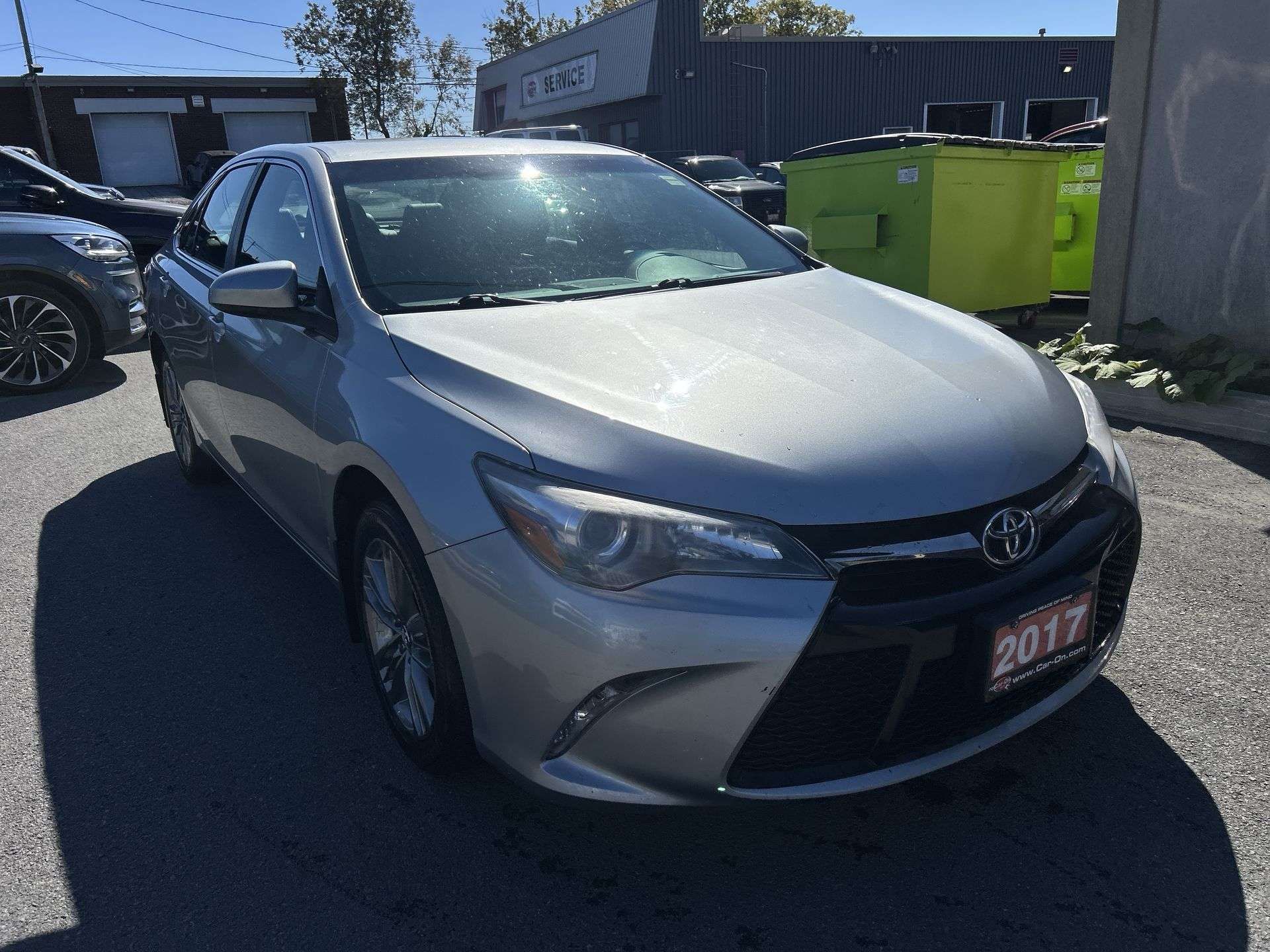Silver 2017 Toyota Camry Sedan Front-Wheel Drive Automatic