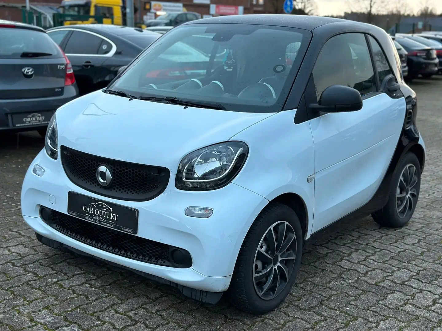 smart forTwo coupe | Allwetter | Automatik | TÜV Weiß - 1