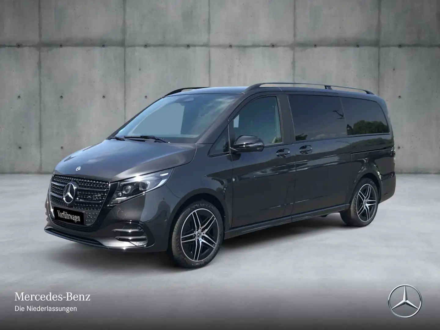 Mercedes-Benz V 300 d 4M AVANTGARDE+Allrad+AMG+SchiebDa+9G+AHK Grau - 2