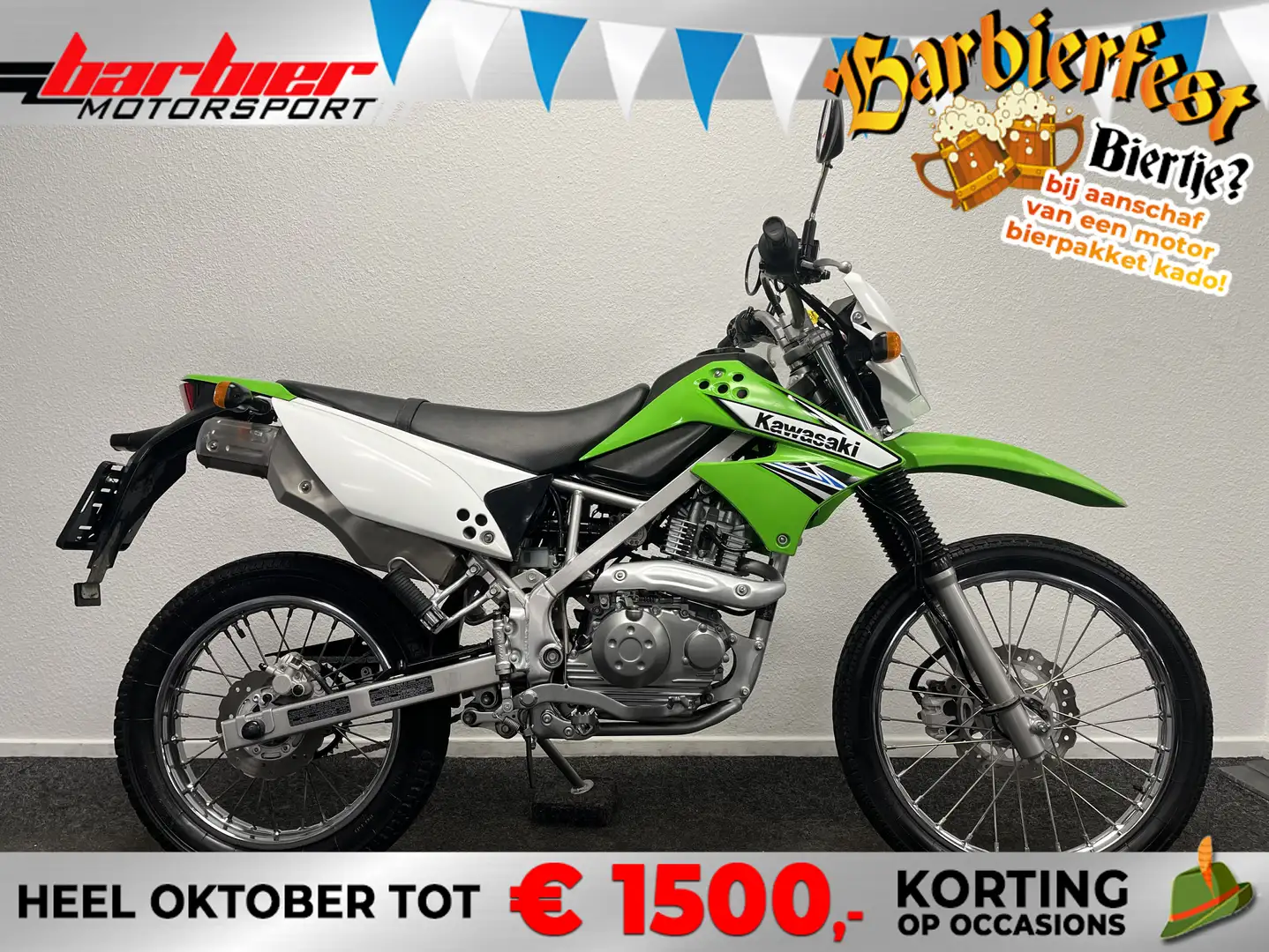 Kawasaki KLX 125 Groen - 1