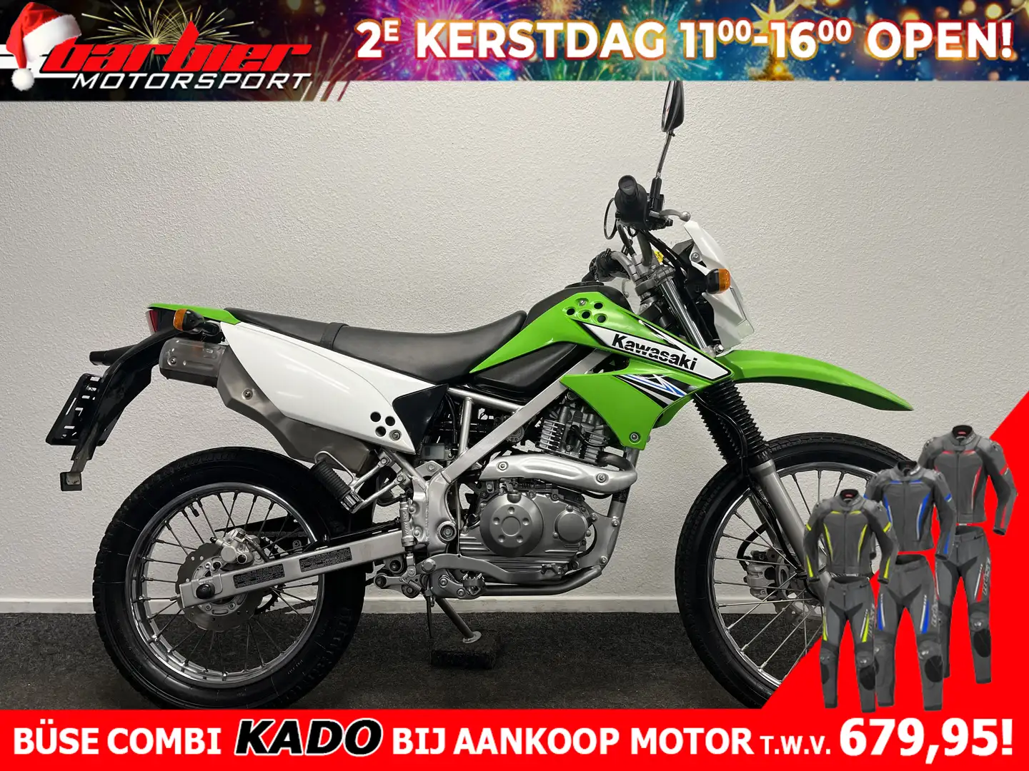 Kawasaki KLX 125 Groen - 1