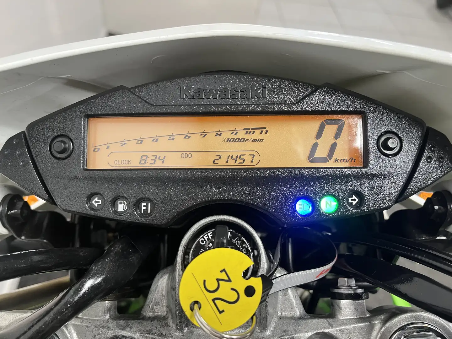 Kawasaki KLX 125 Grün - 2
