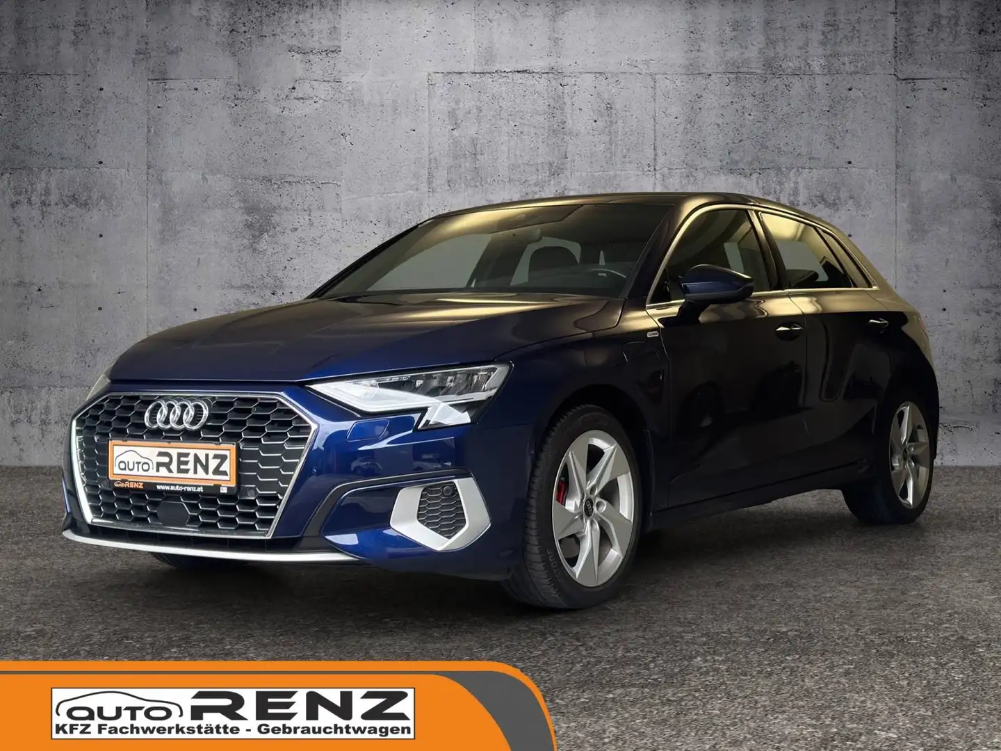 Audi A3 40 TFSI e Vollledersitze Blau - 1