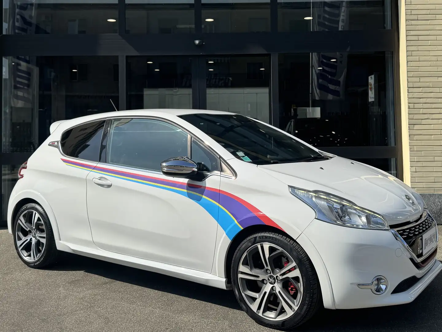 Peugeot 208 3p 1.6 thp 16v Gti 200cv Bianco - 1