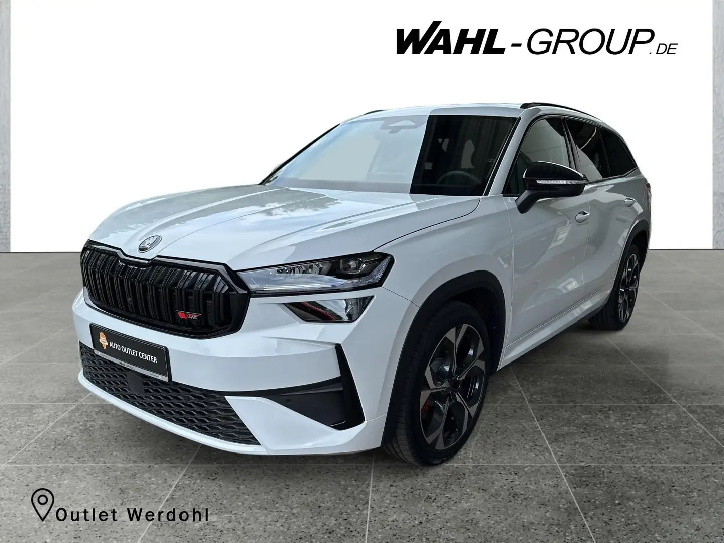 Skoda Kodiaq 2.0 TSI RS 4x4*DSG*LED*NAVI*SITZH*PANO*MEMORY*AHK* Blanc - 1