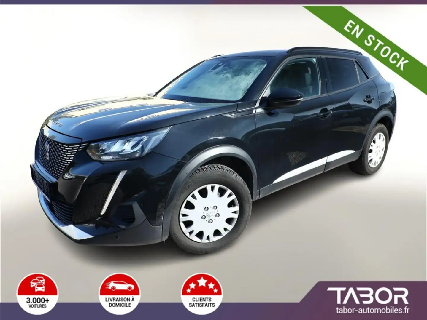 Peugeot 2008 1.2 PT 130 Allure GPS radars KeyL Noir - 1