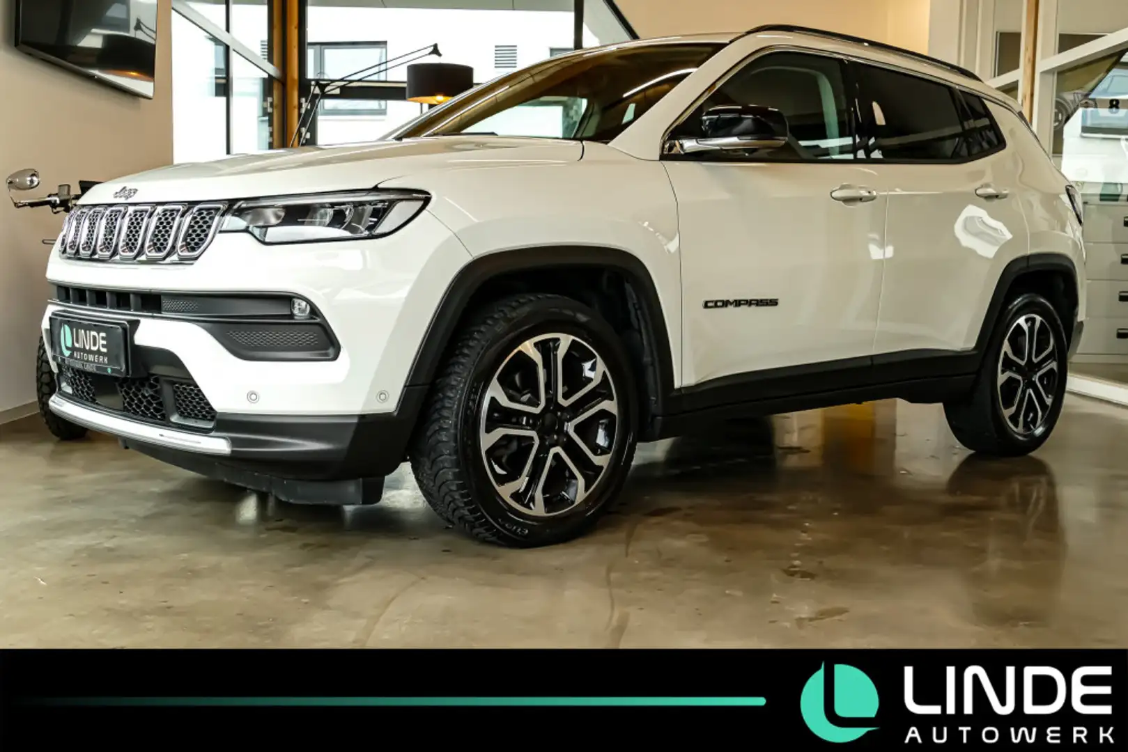 Jeep Compass 80th Anniversary |NAVI|360°|CARPLAY|LANE Weiß - 1