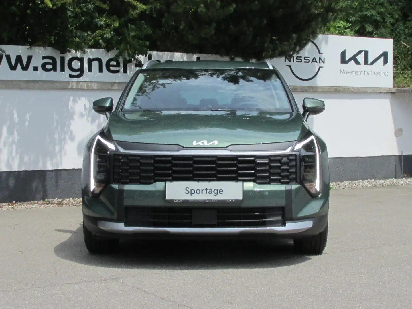 Kia Sportage 1,6 TGDI Silber Grün - 2