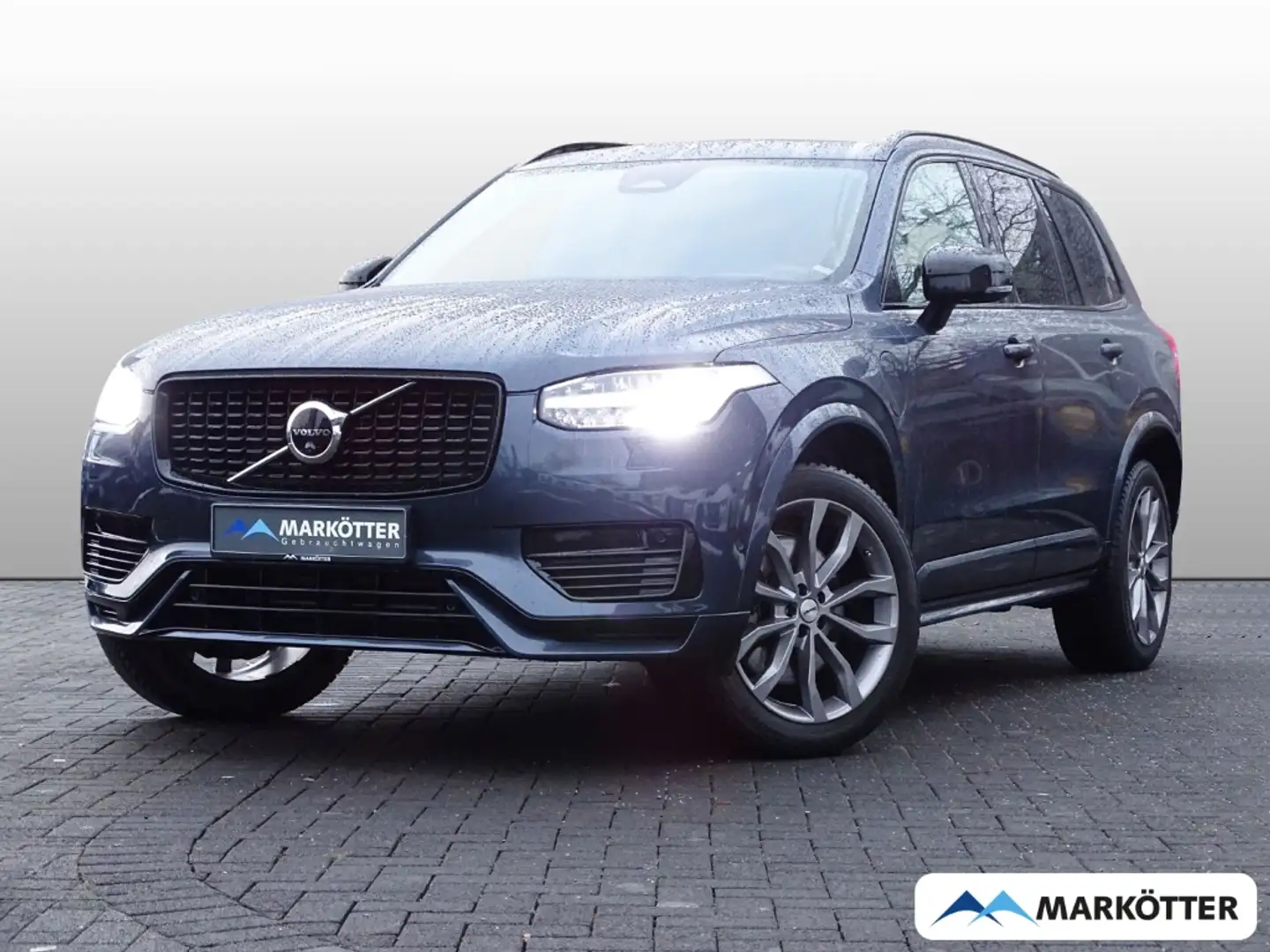 Volvo XC90 Ultimate Dark Recharge AWD 7-Sitzer/ACC/LED Blau - 1