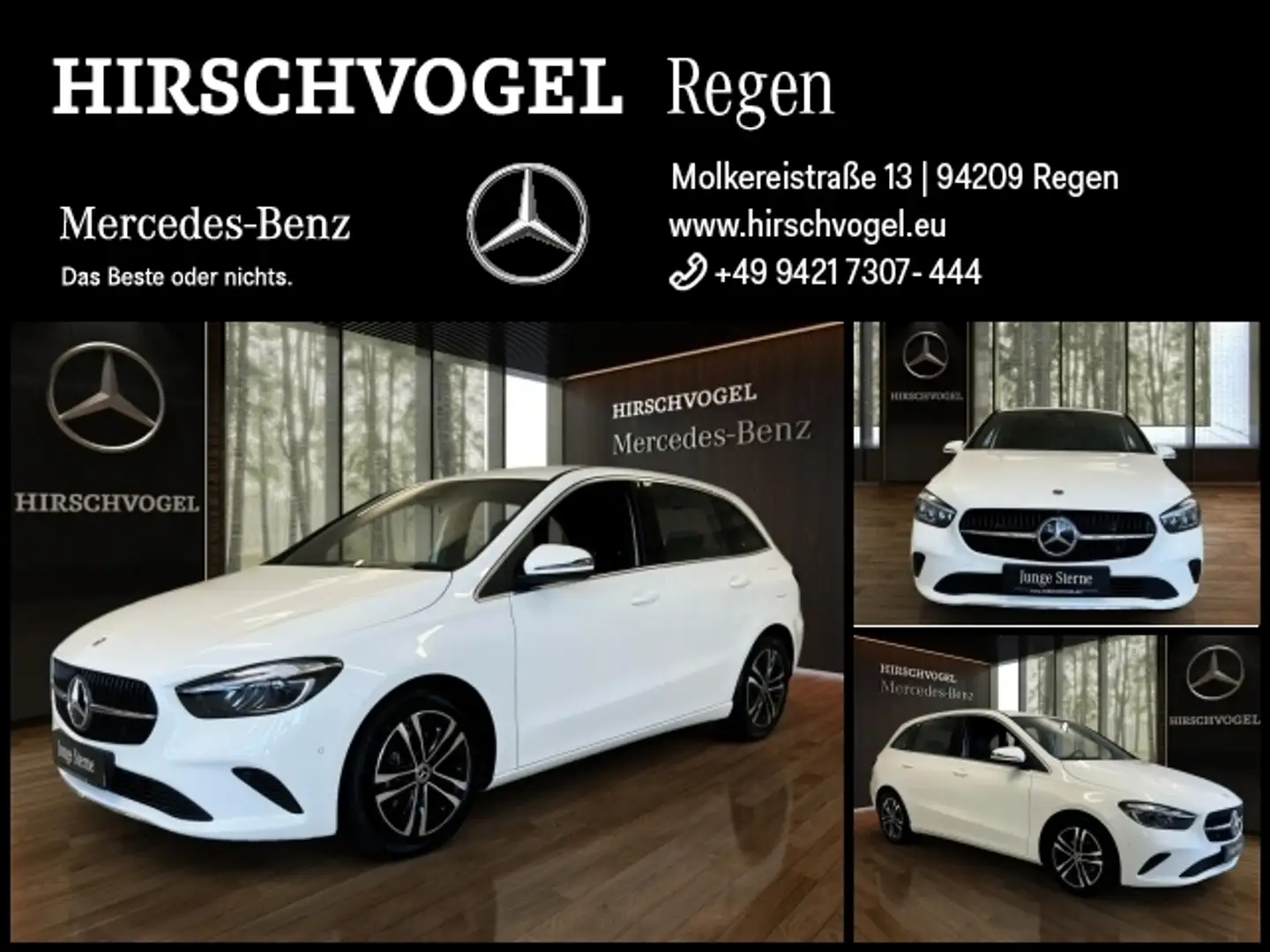 Mercedes-Benz B 180 Progressive+MBUX+Navi-Prem+LED+Kam+PDC+SHZ Білий - 1