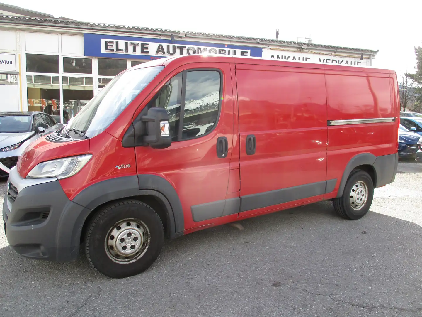 Fiat Ducato LKW Kastenwagen Rot - 2