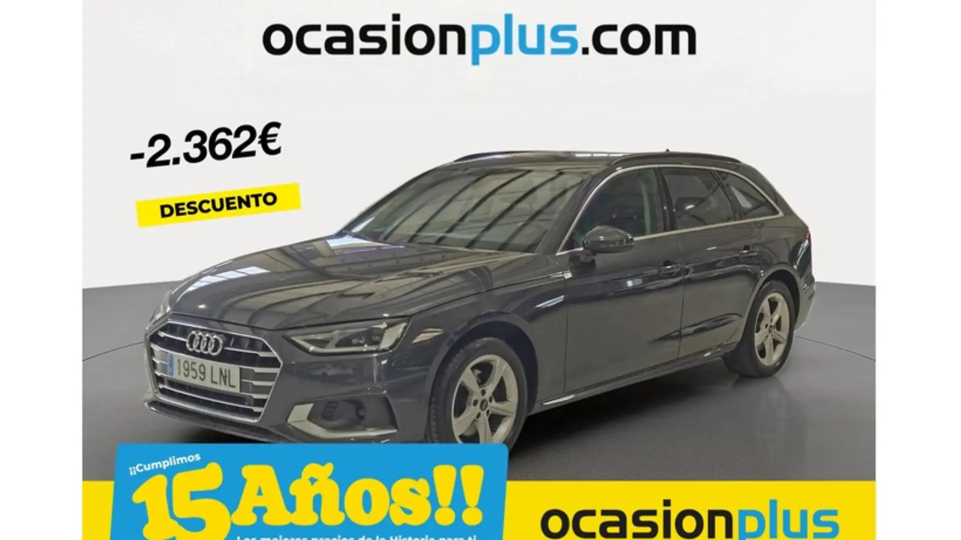 Audi A4 Avant 35 TDI Advanced S tronic 120kW Gris - 1