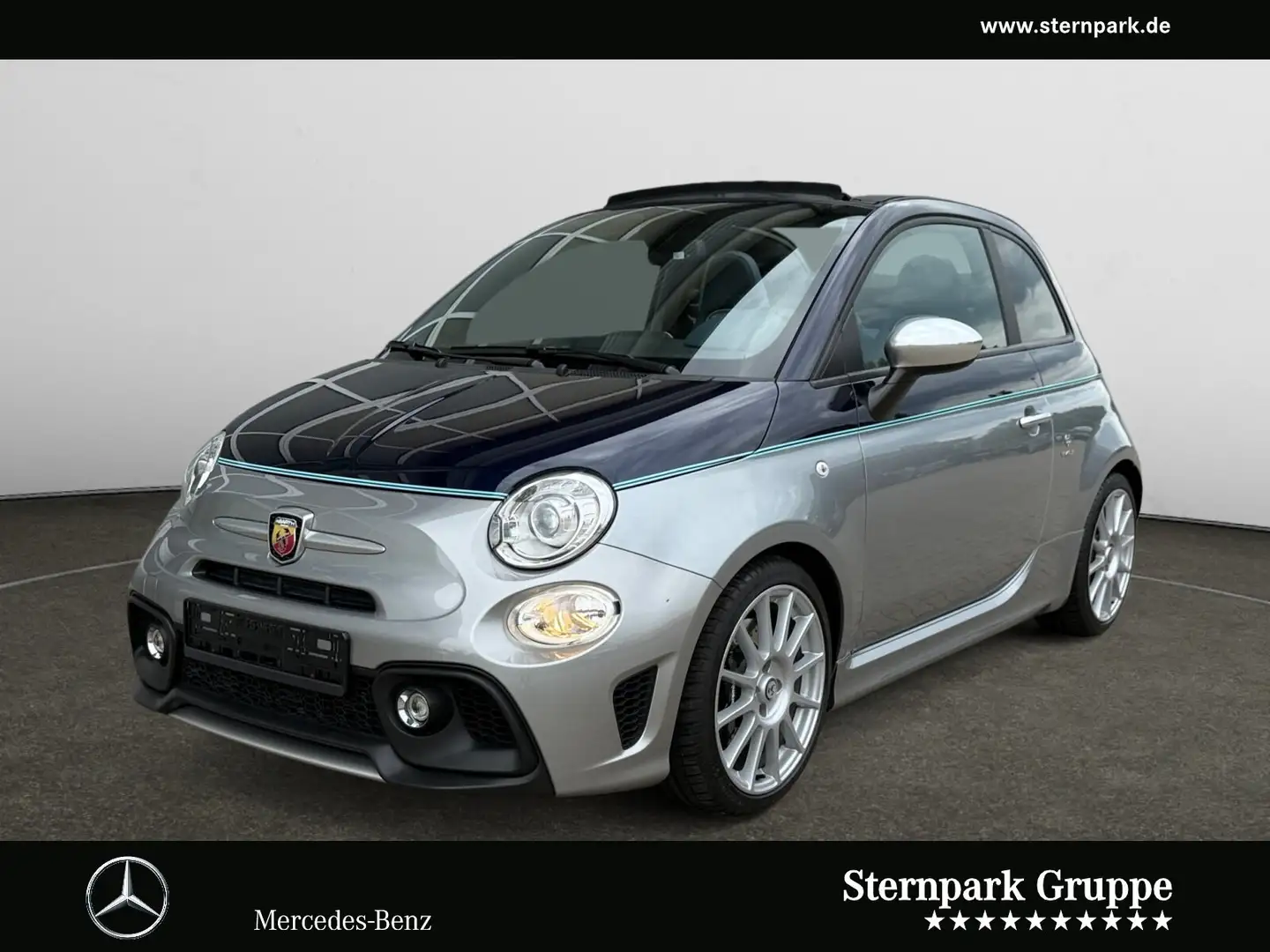 Abarth 500 695C Rivale 175th Anniversary RIVA BOAT EDITION Gris - 1