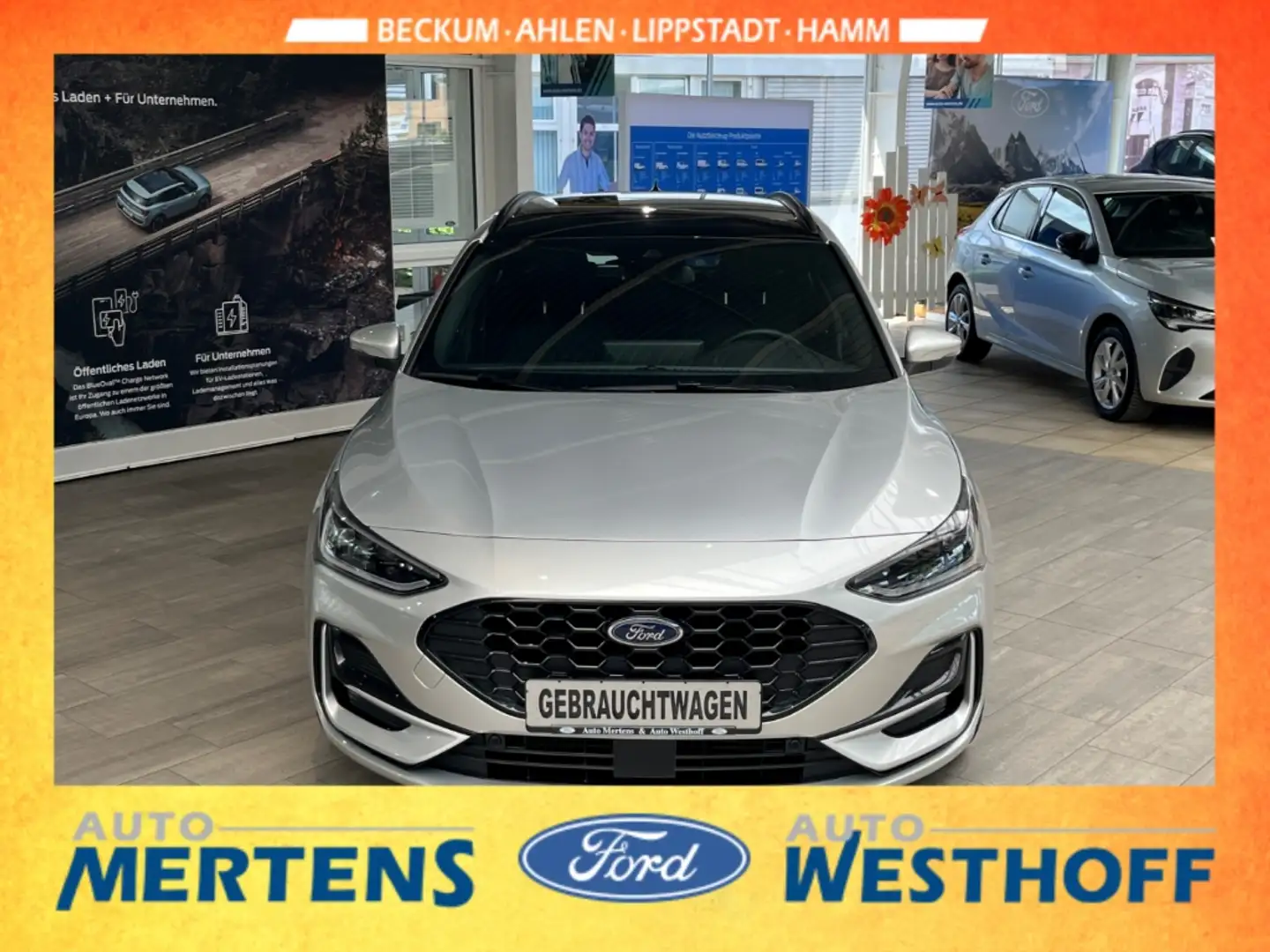 Ford Focus ST-Line Panorama + AHK + Matrix-LED Silber - 2