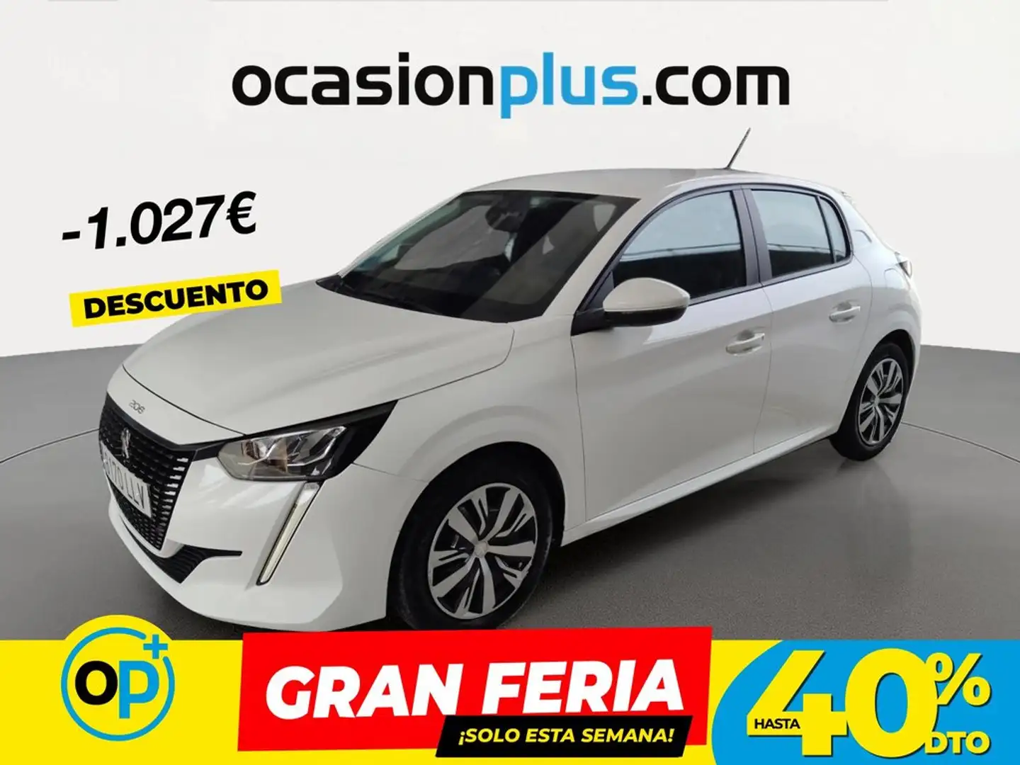 Peugeot 208 1.2 Puretech S&S Active Pack 100 Blanco - 1