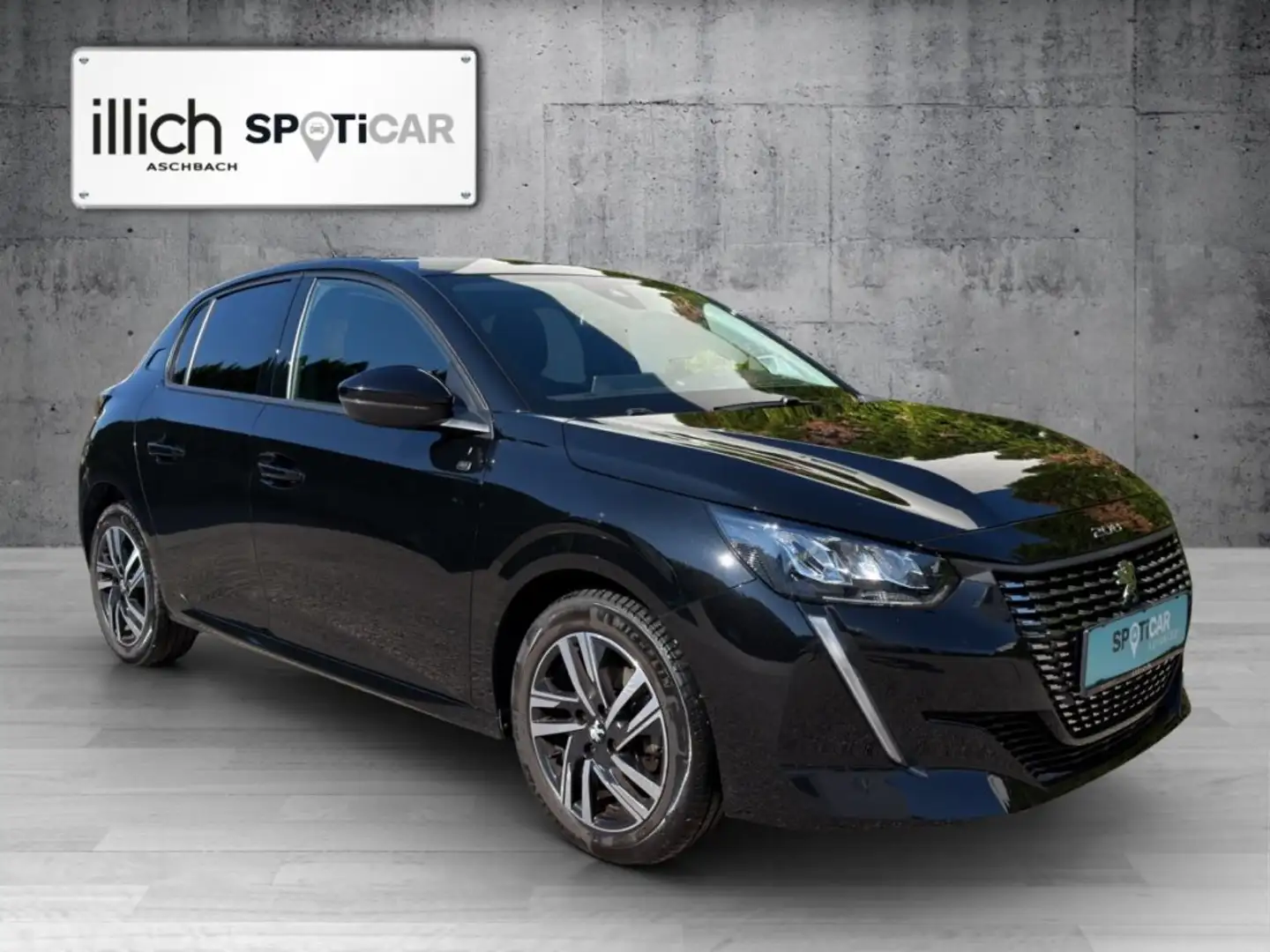 Peugeot 208 Allure Pack Benzin 100 Schwarz - 1