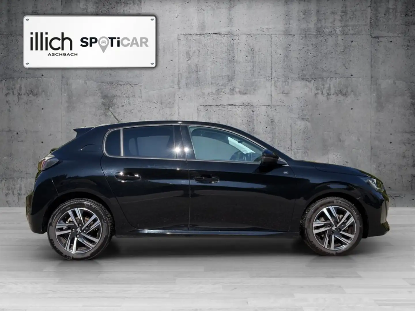 Peugeot 208 Allure Pack Benzin 100 Schwarz - 2