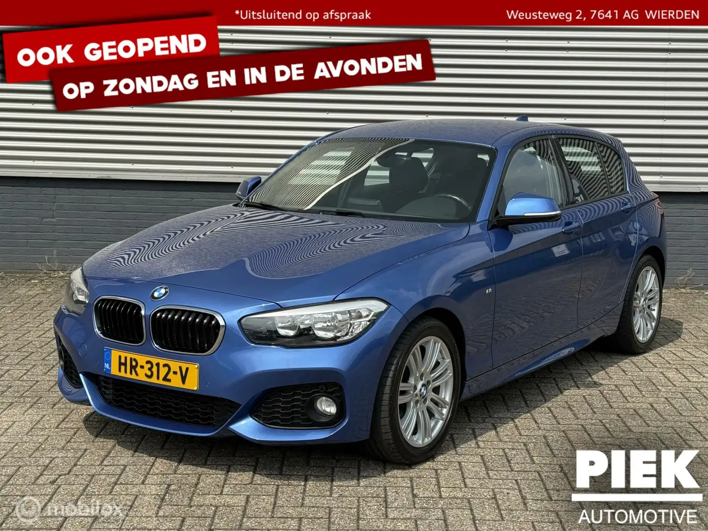 BMW 116 1-serie 116d M-PAKKET, AUTOMAAT Blauw - 1