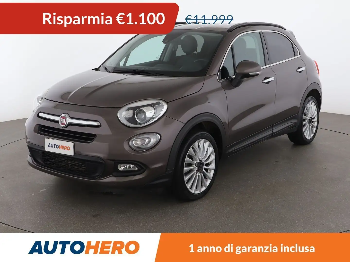 Fiat 500X 1.6 JTDM Lounge 120 CV Gri - 1